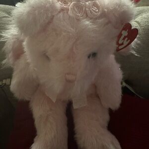 Ty Blush Pink Plush Bear
